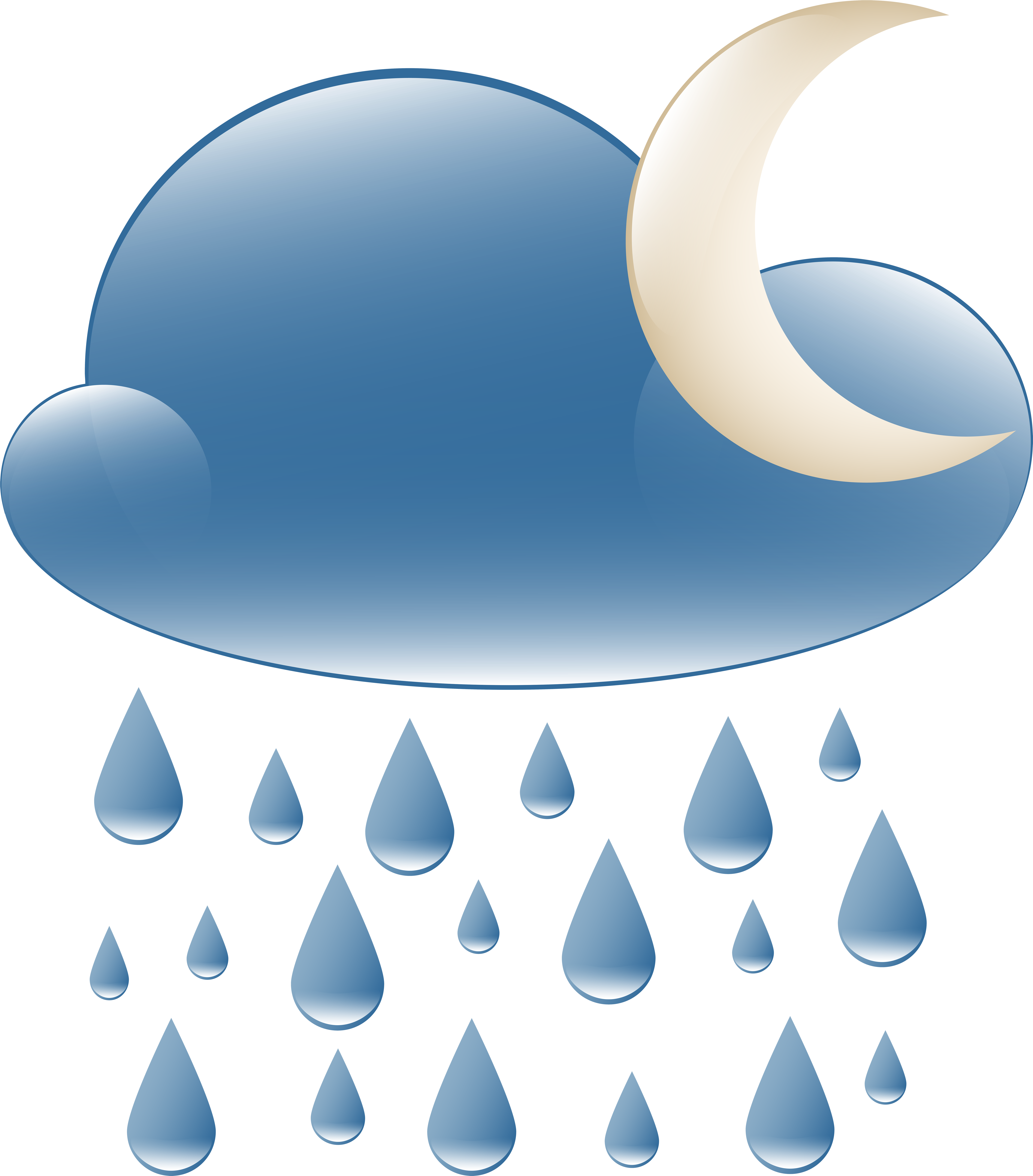 Image Free Download Night Clipart (7026x8000), Png Download