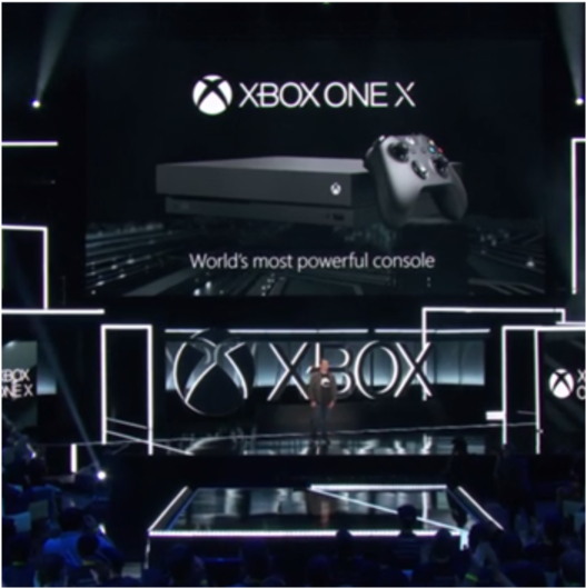 1 Microsoft E3 - Microsoft Xbox One X (1200x675), Png Download