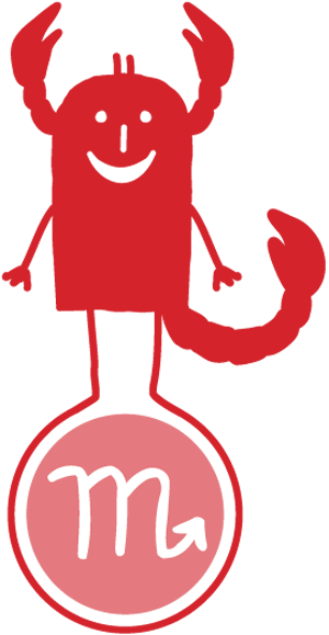 Scorpio - Funny Symbols (300x579), Png Download