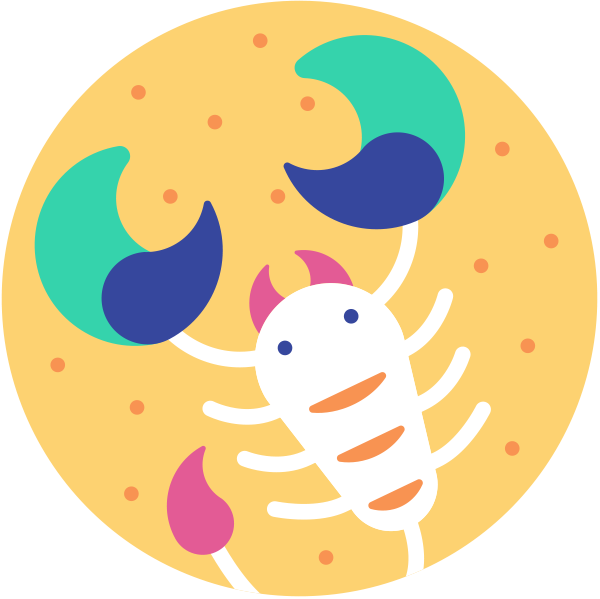 Scorpio - Scorpio Horoscope (600x599), Png Download