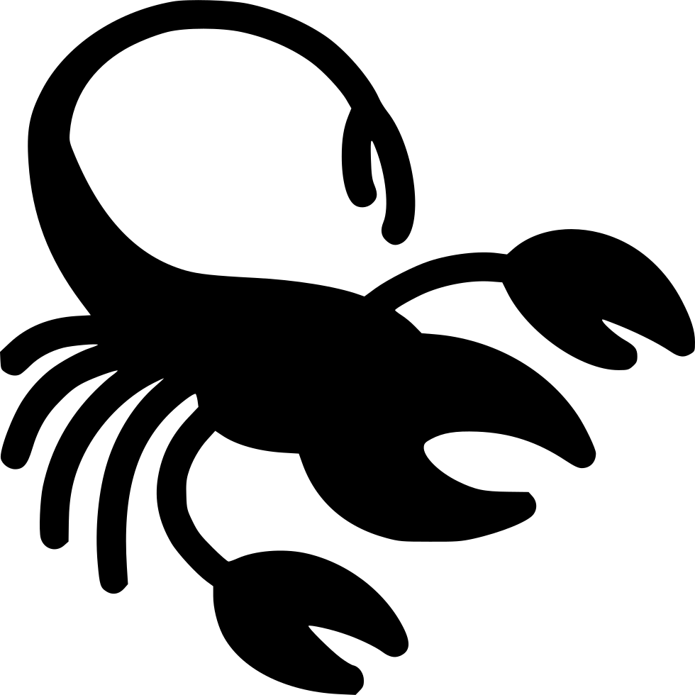 Png File - Scorpio Icon (980x980), Png Download