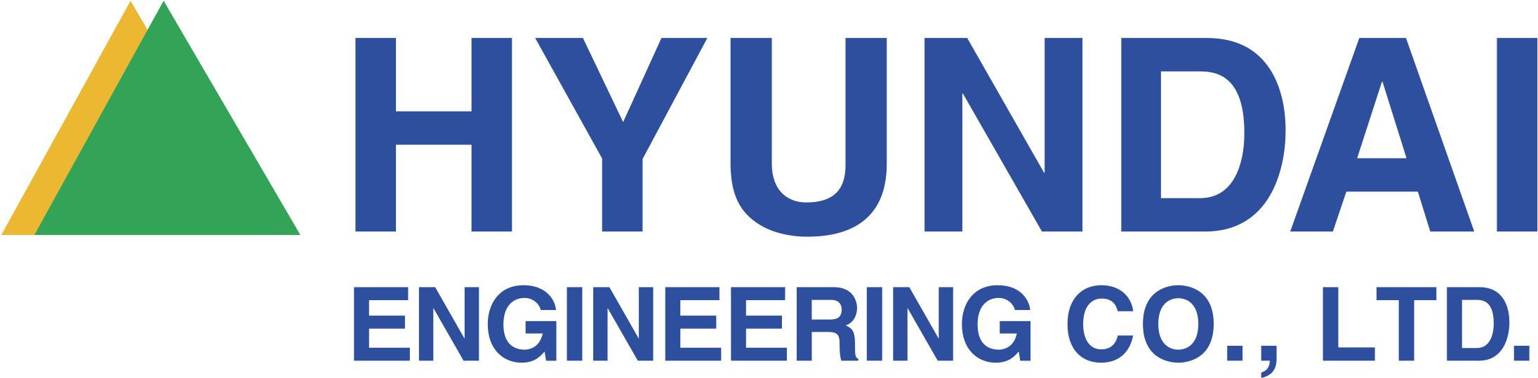 Hyundai Engineering Logo Png Transparent Svg Vector - Hyundai Engineering & Construction (2400x2400), Png Download