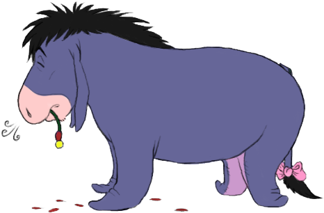Eeyore Bb - Masai Lion (500x542), Png Download
