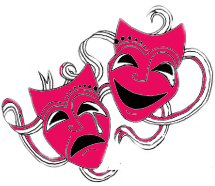 Art Clipart Performing Art - Performing Arts Masks Png (800x655), Png Download