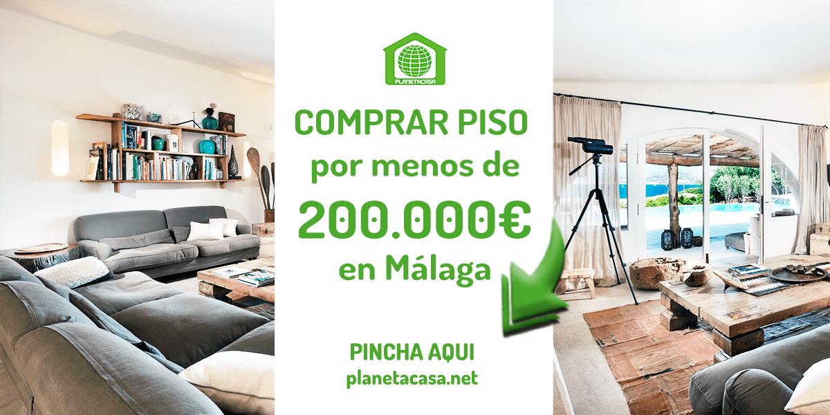 Comprar Piso Por Menos De 200000 Euros En Málaga, Pisos (1200x600), Png Download