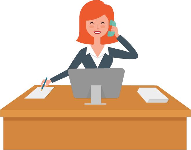 The Reception Area Provides Clients With The First (660x518), Png Download