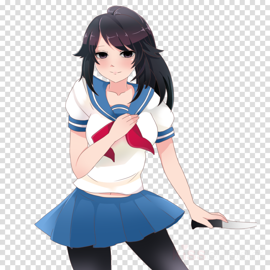 Yandere Chan Png Clipart Yandere Simulator (900x900), Png Download