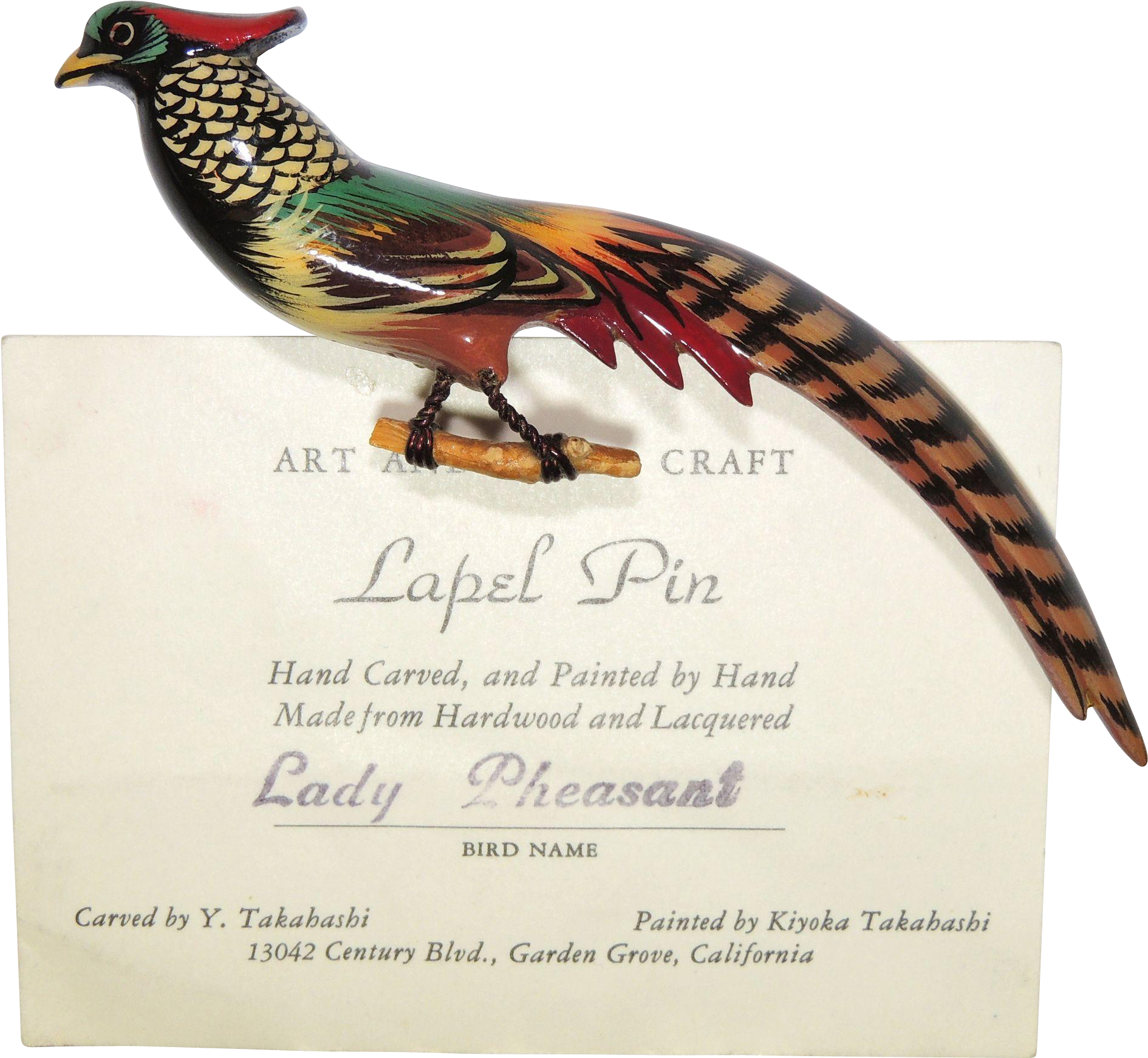 Authentic Takahashi Lady Amherst Pheasant (1889x1889), Png Download