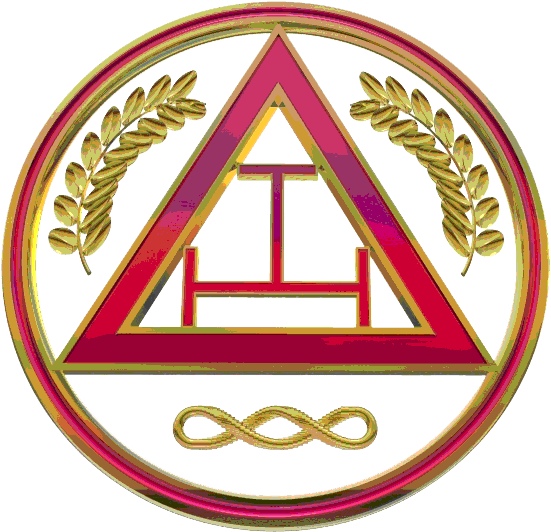 Most Excellent Grand Chapter Holy Royal Arch Masons (569x551), Png Download