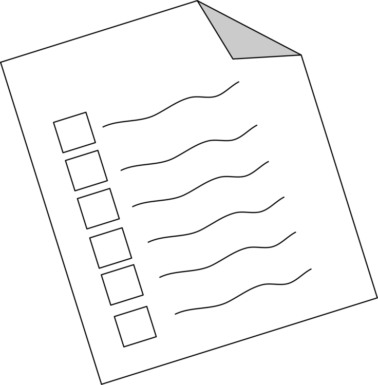 Survey Methodology Computer Icons Questionnaire Line (736x750), Png Download