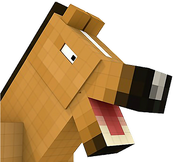 Minecraft Horse Png (600x600), Png Download