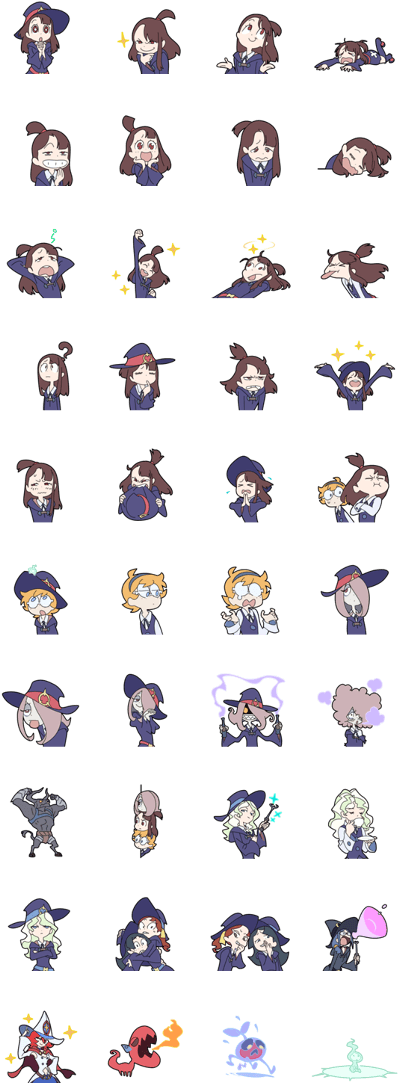 Little Witch Academia By Studio Trigger Is Finally (420x1121), Png Download