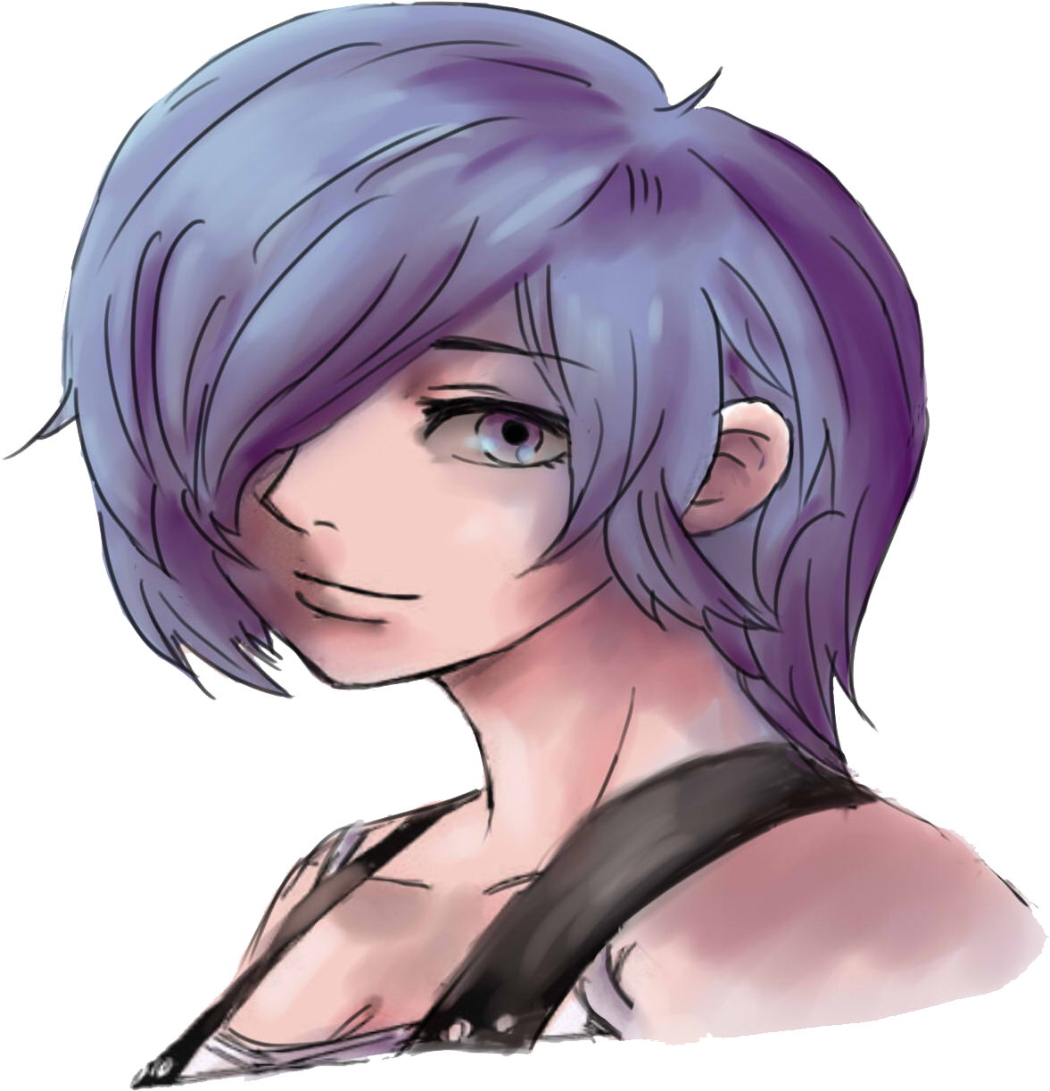 Touka Kirishima Watercolor Fanarttttttttttttttttt (1177x1237), Png Download