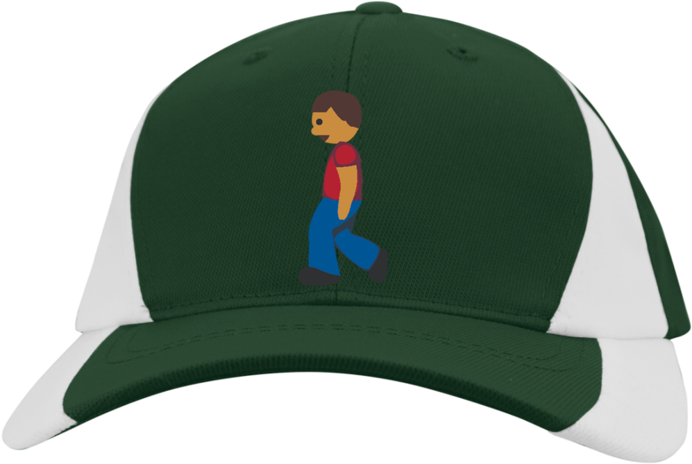 Man Walking Emoji Ystc11 Sport-tek Youth M (1024x1024), Png Download