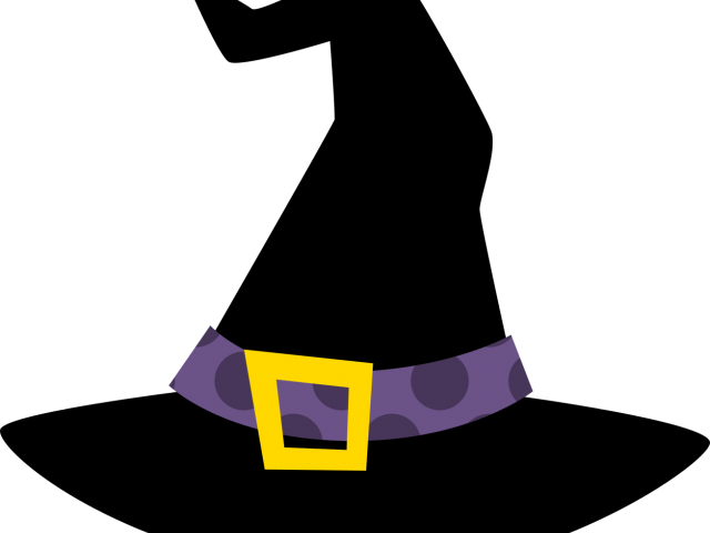 Witch Hat Clipart Witch Cauldron (640x480), Png Download