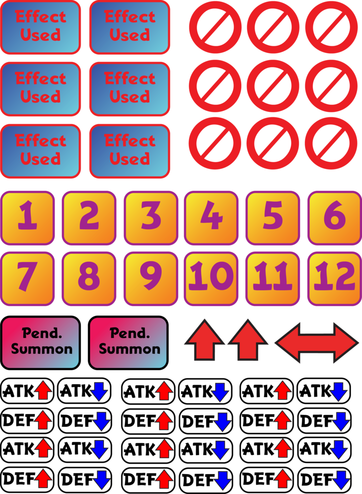 Yugioh/card Game Visual Aids (728x994), Png Download