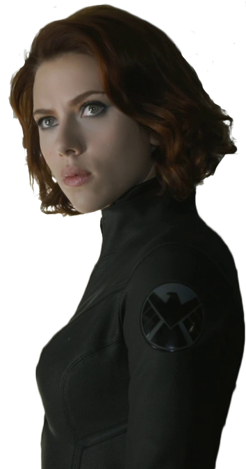 Transparent Black Widow (500x695), Png Download