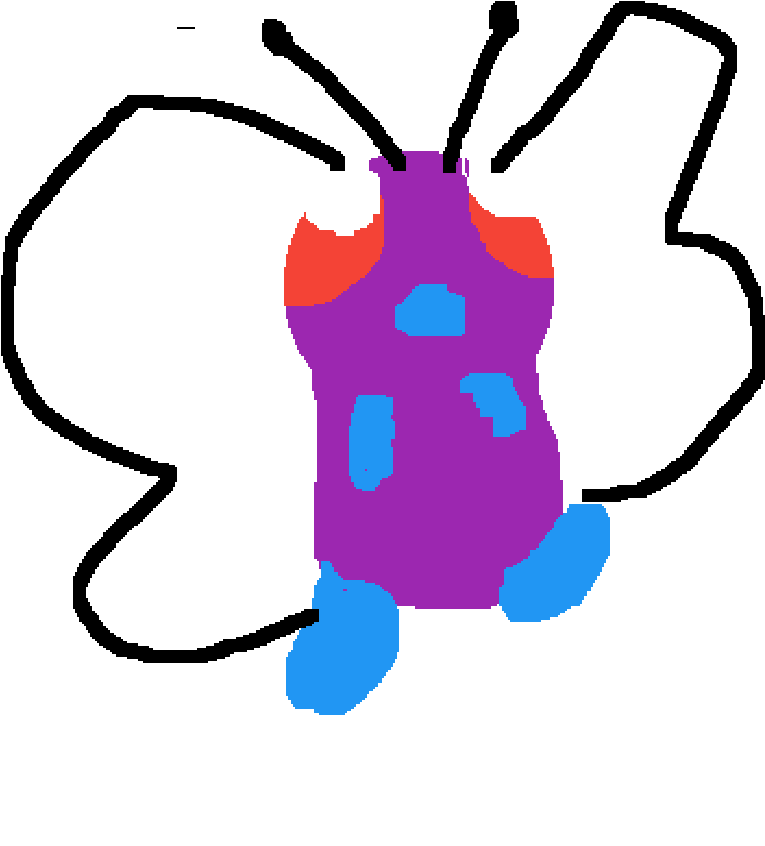 Butterfree - (1000x1000), Png Download