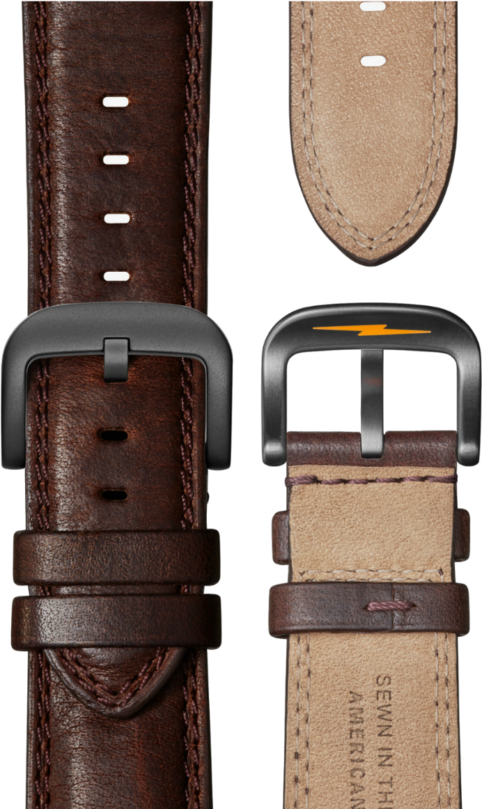 Shinola - Runwell 47mm - Midnight Blue/cattail - Straps (966x1449), Png Download