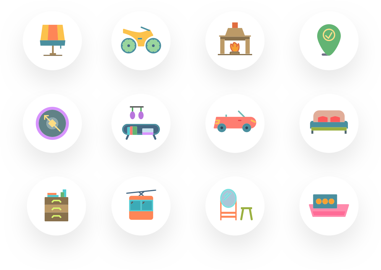 Download Your Travel & Landmark Icon Pack Today (1950x1700), Png Download