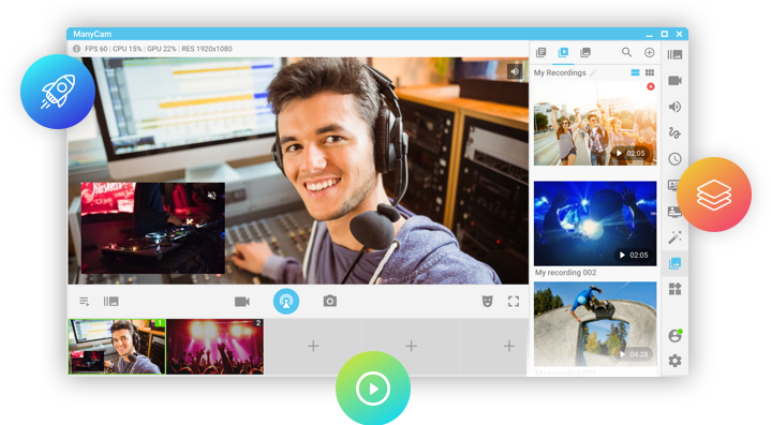 How To Connect Manycam To Omegle (770x433), Png Download