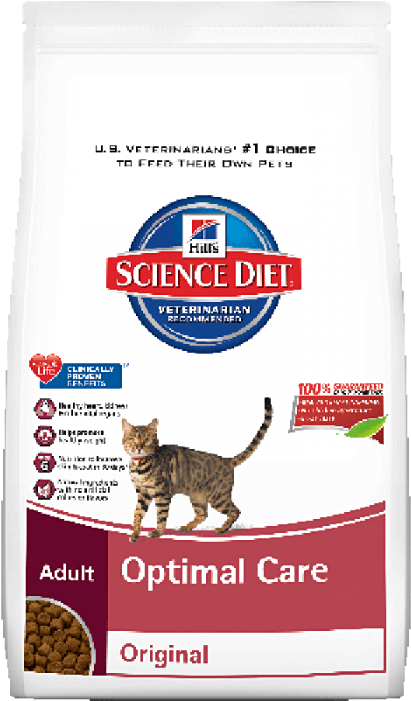 Science Diet Optimal Care Original Dry Cat Food (700x700), Png Download