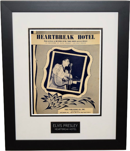 Elvis Presley Heartbreak Hotel (592x670), Png Download