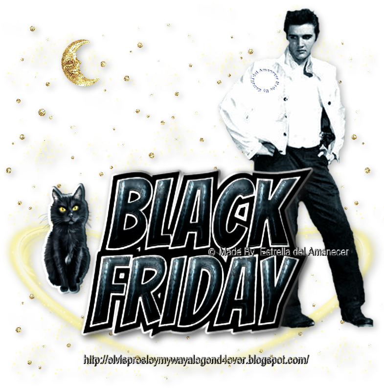 Elvis Presley, Black Friday (785x793), Png Download