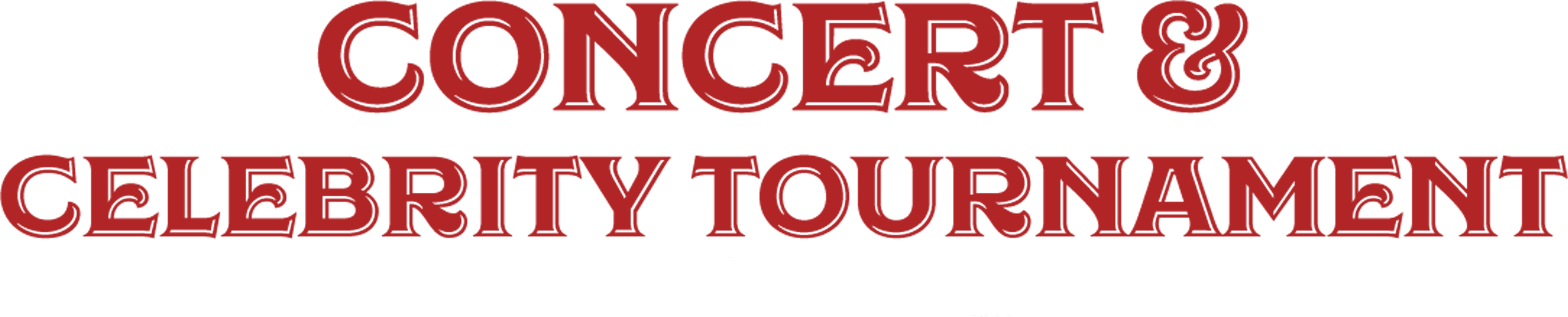 Concert & Celebrity Tournament At Topgolf (6156x1249), Png Download
