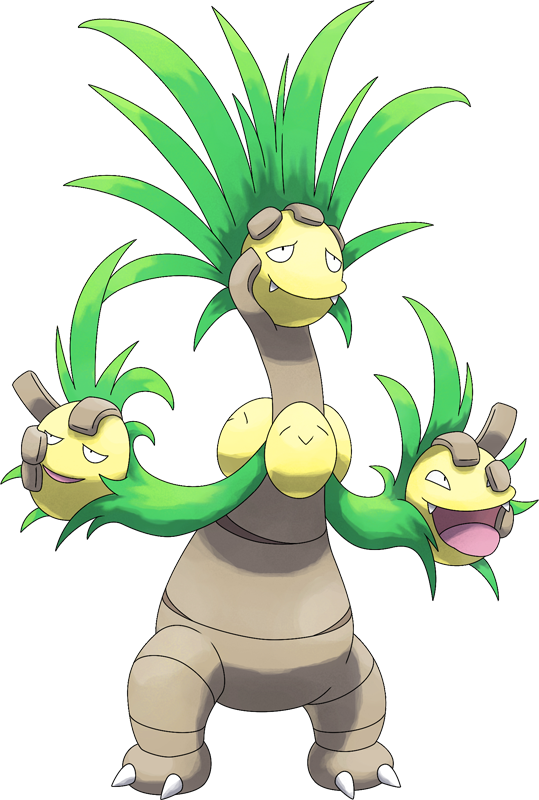 Pokemon Shiny Mega Exeggutor Is A Fictional Character (539x800), Png Download