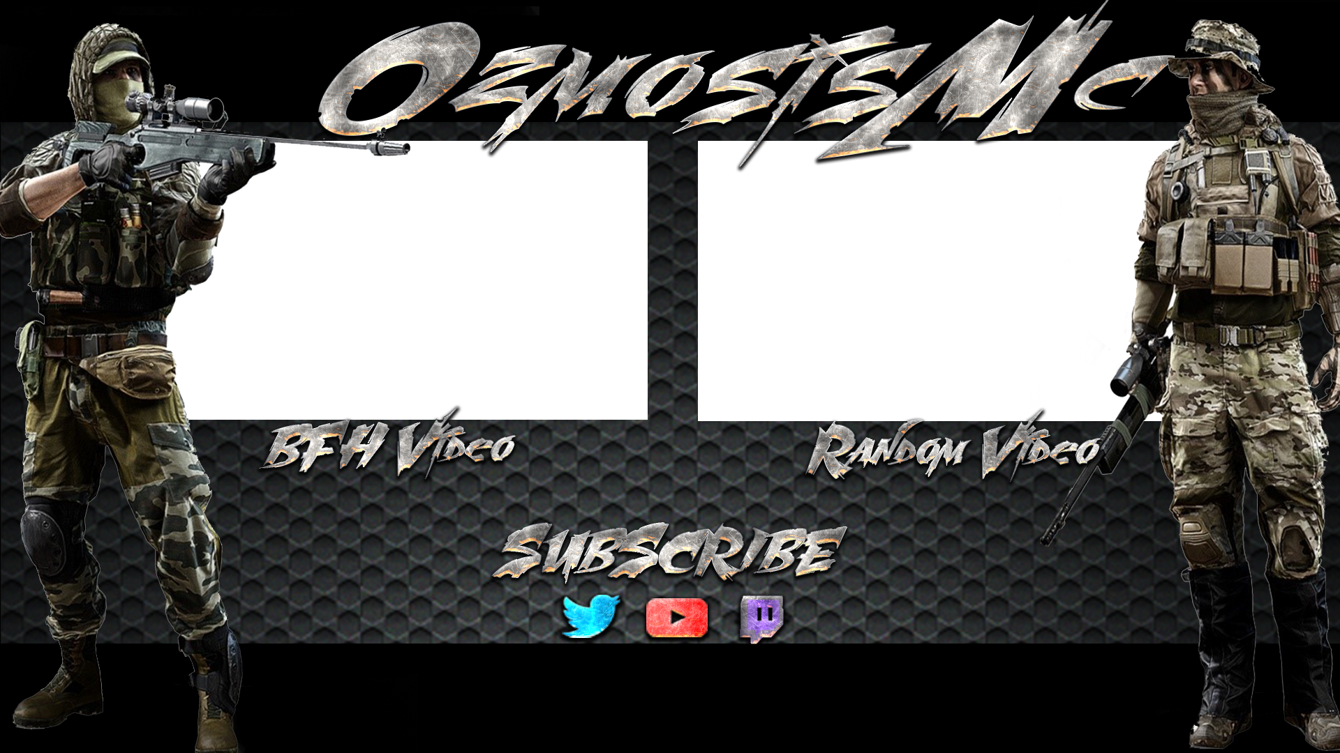 Yt-blackscreen Overlay (1920x1080), Png Download