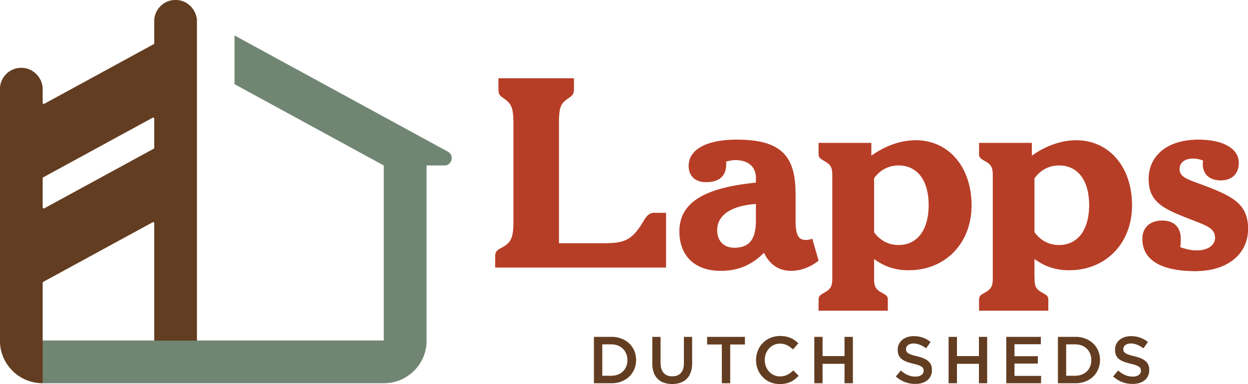 Lapp's Amish Sheds (2500x770), Png Download