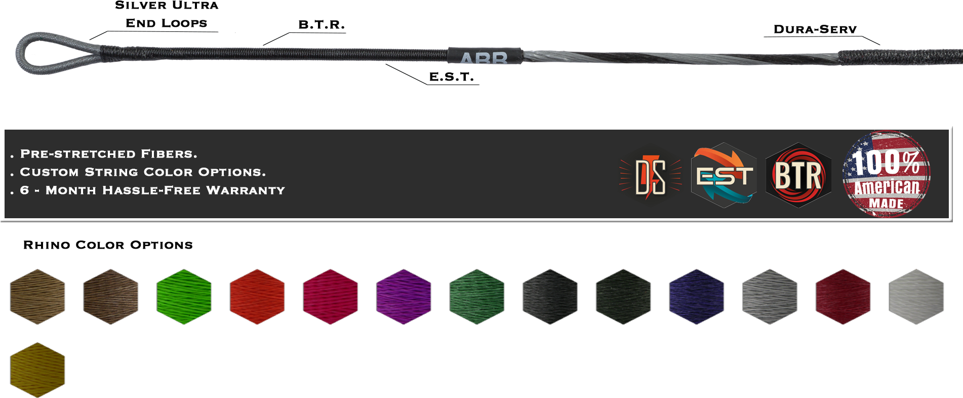 Abb Rhino Crossbow String Master (1920x901), Png Download