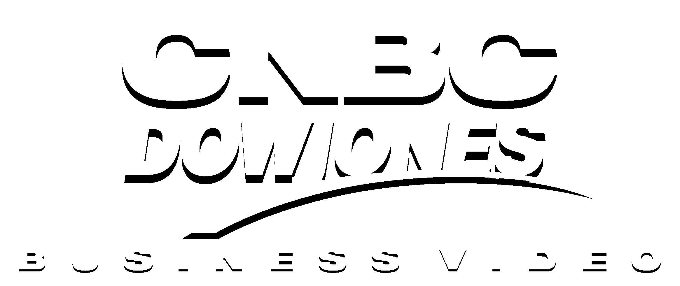 Dow Jones Cnbc Logo Black And White (2400x2400), Png Download