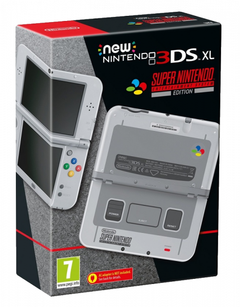 Konsola New Nintendo 3ds Xl Snes Edition (600x600), Png Download
