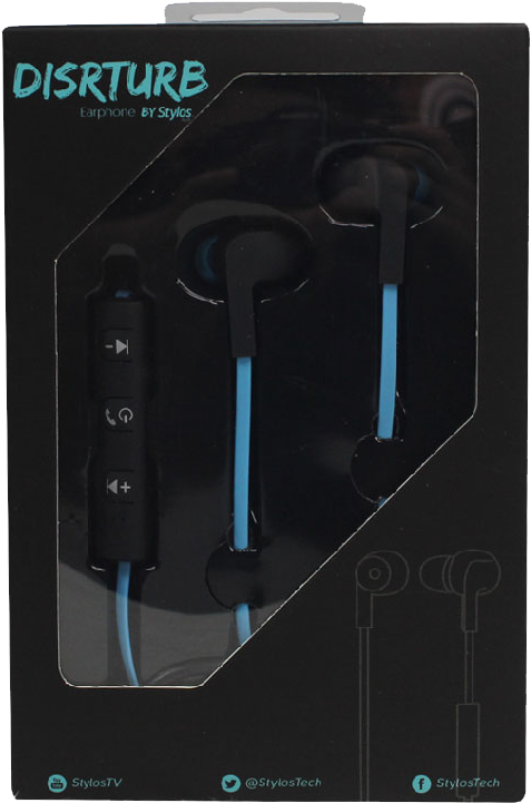 Stylos Audífonos Intrauriculares Deportivos Stsdix1 (500x790), Png Download