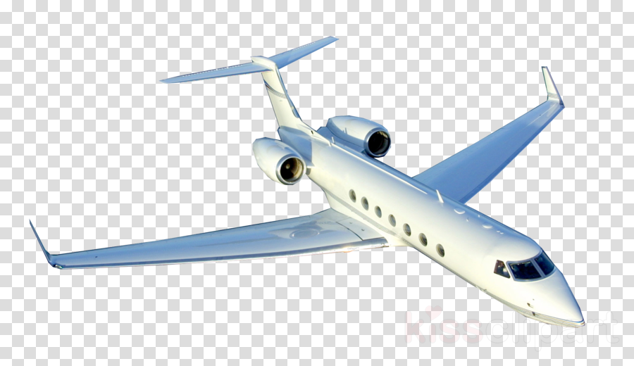 Private Jet Png Clipart Airplane Aircraft Flight (900x520), Png Download