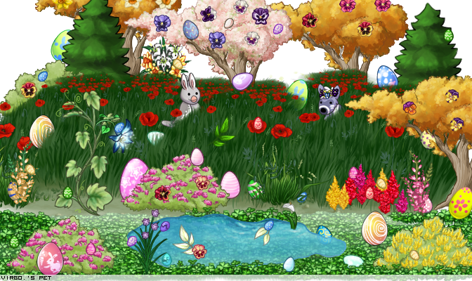 "help Avian And Tortro Find An Easter Egg, Win A Pet - Flower (672x400), Png Download