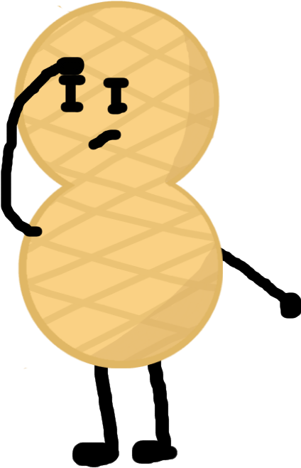 Sss Peanut - Bfdi Peanut (800x800), Png Download