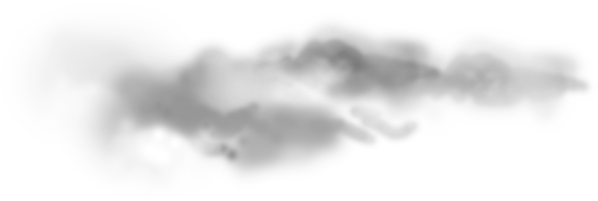 Clouds Icon - Cloud (1985x669), Png Download