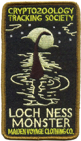 Cryptozoology Loch Ness Monster Patch - Loch Ness Monster (600x600), Png Download