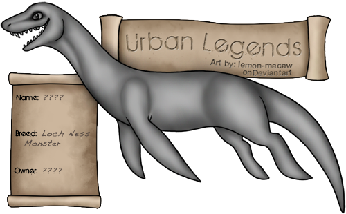 Male - Sea Monster Urban Legend (500x310), Png Download