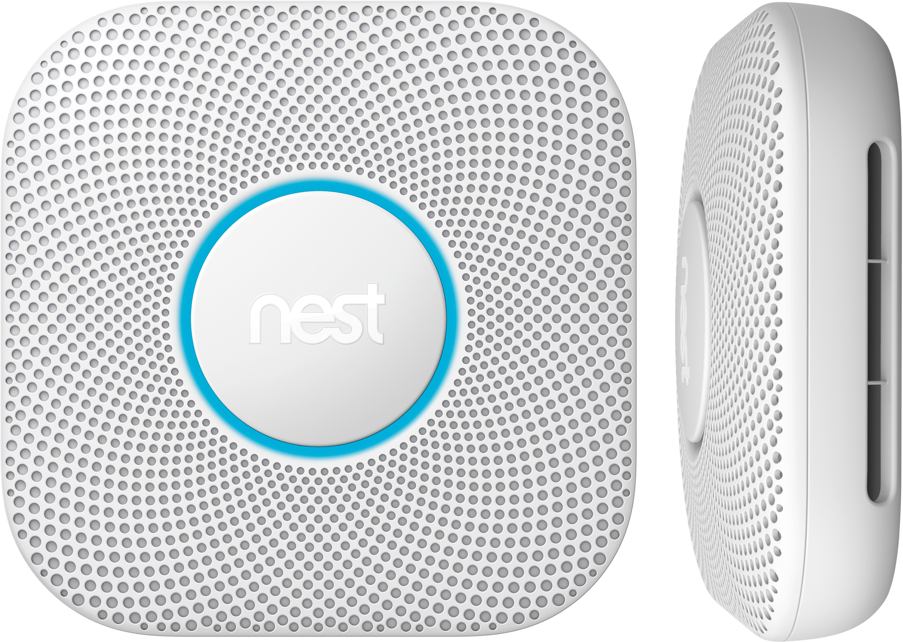 It's Time To Expect More From Your Smoke Alarm - Nest 2nd Generation Smoke Alarm - Battery Operated (3000x2177), Png Download