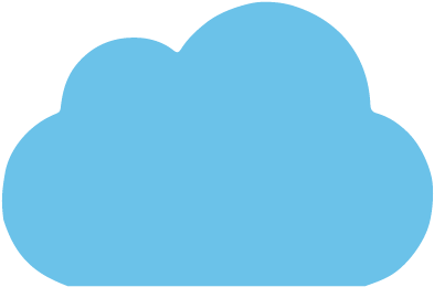 Over 175 Institutions Trust Jenzabar To Manage Their - Blue Cloud Icon Png (500x500), Png Download