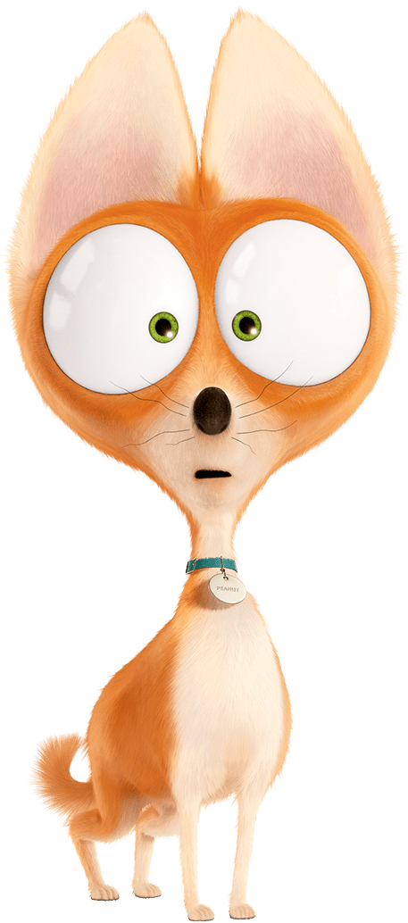 The Secret Life Of Pets Peanut Png - Secret Life Of Pets Png (608x1126), Png Download