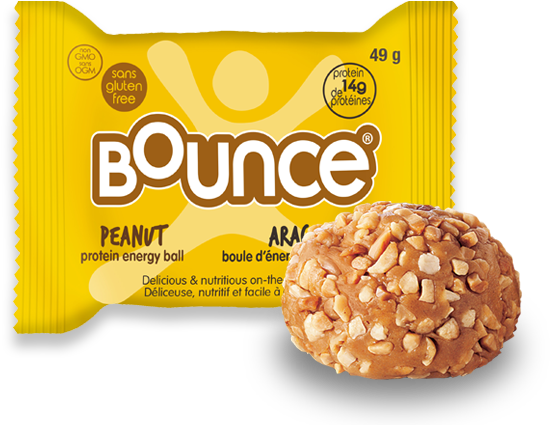 Bounce Peanut Protein Blast Energy Ball (575x445), Png Download
