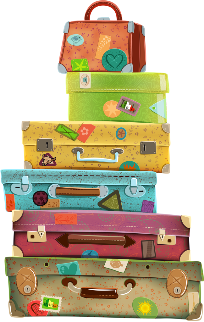 A3ua F7hp 140813 [преобразованный] - Suitcases Clipart (507x800), Png Download
