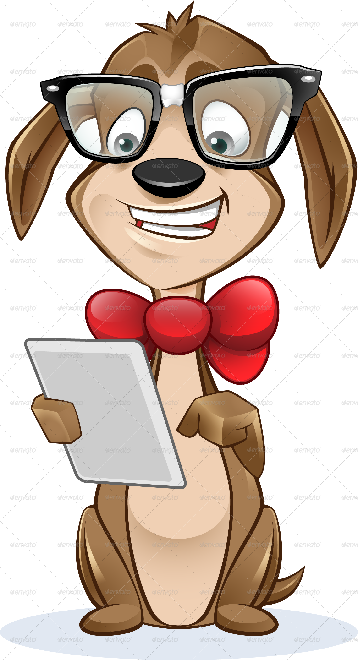 Cutenerdydog Pose1 Cutenerdydog Pose2 - Media And Advertising For Pet Businesses: (1497x2761), Png Download