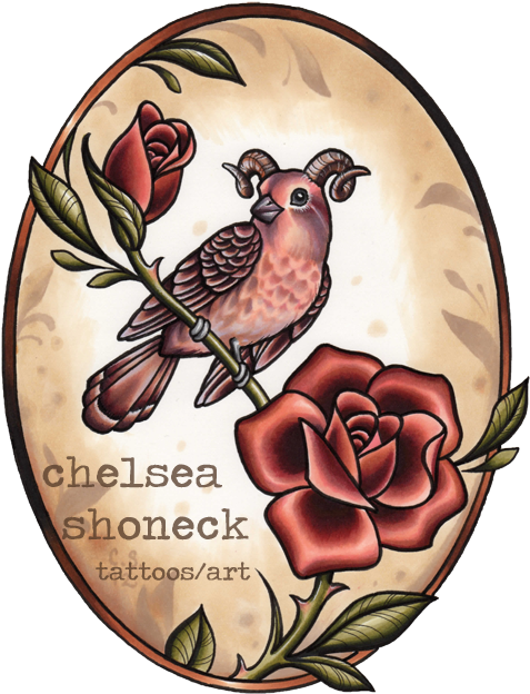 I'm A Tattooer Currently Working Full-time In Richmond, - Loch Ness (520x642), Png Download
