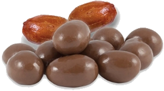 Sugar Free Milk Chocolate Peanuts - Chocolate-covered Raisin (500x500), Png Download
